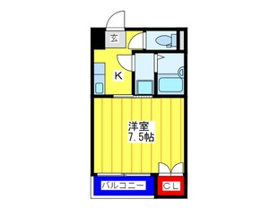 メルヴェ－ユの物件間取画像